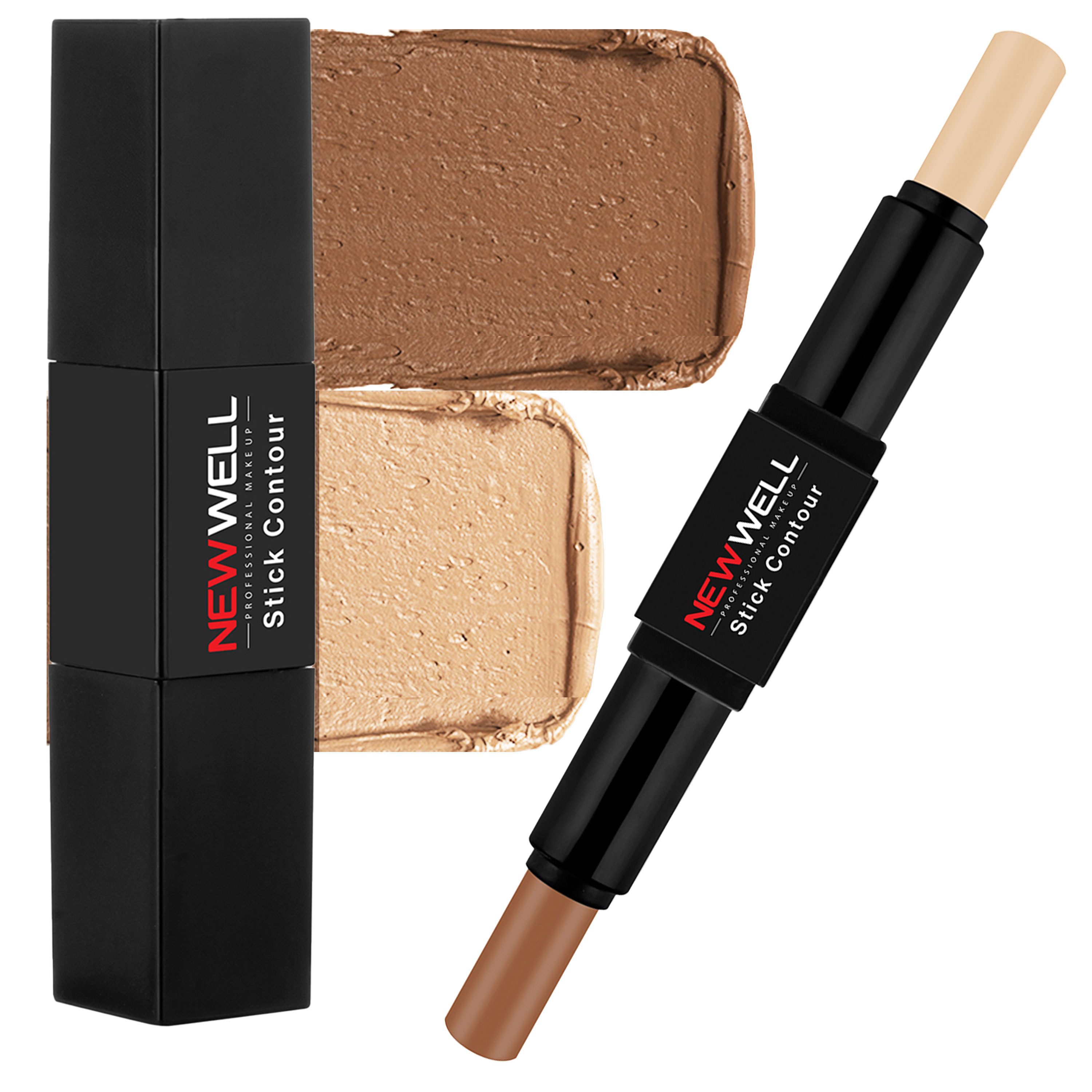 Newwell Highlighter Konturenstift, Highlighter, Einfache und Präzise Anwendung, Doppelte Wirkung, doppelter Glanz