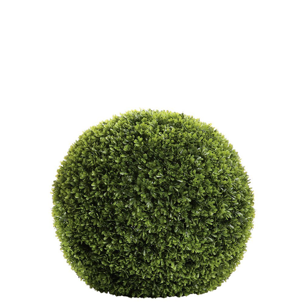 Kunstpflanze FINK Buchskugel Buxus - grün - H. 32cm x B. 32cm x D. 30cm, Fink