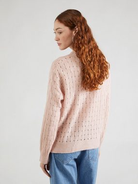 SUBLEVEL Strickpullover (1-tlg) Lochmuster