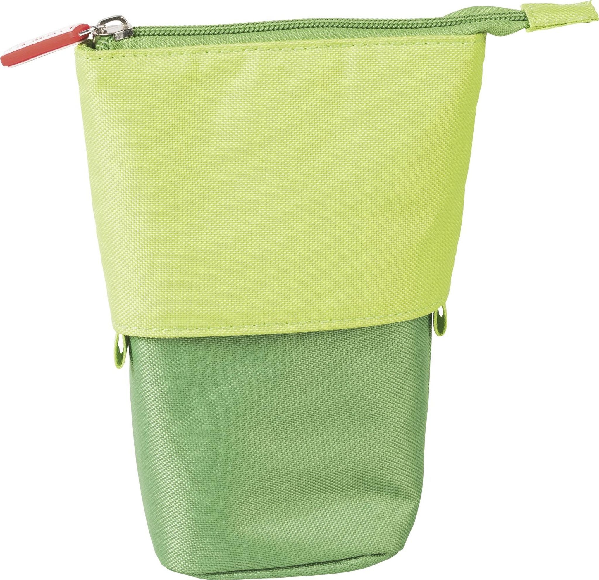 BRUNNEN Federmäppchen BRUNNEN Etui und Stiftköcher grün
