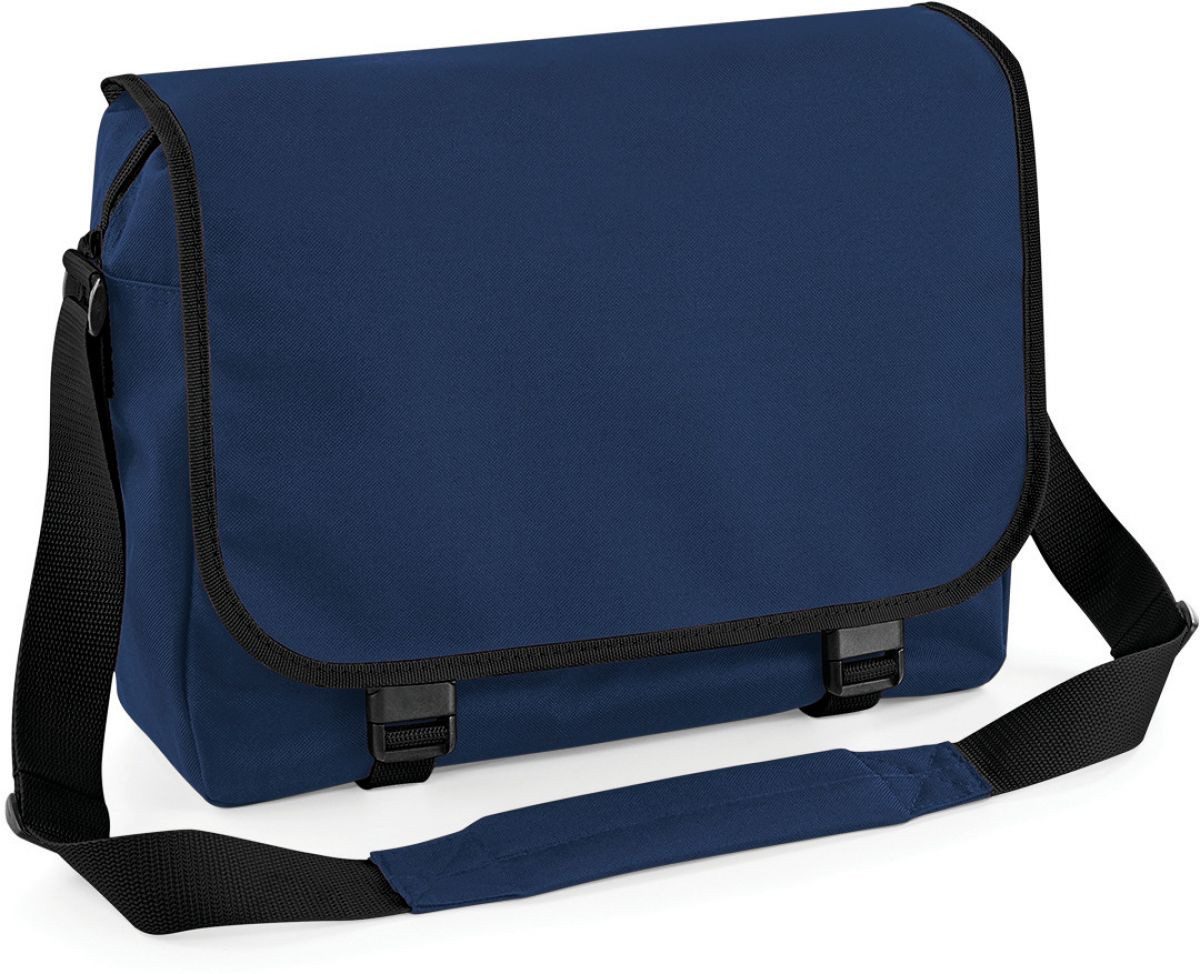 BagBase Umhängetasche Messenger Bag Umhängetasche, 38 x 30 x 12 cm – Bild 5 von 5