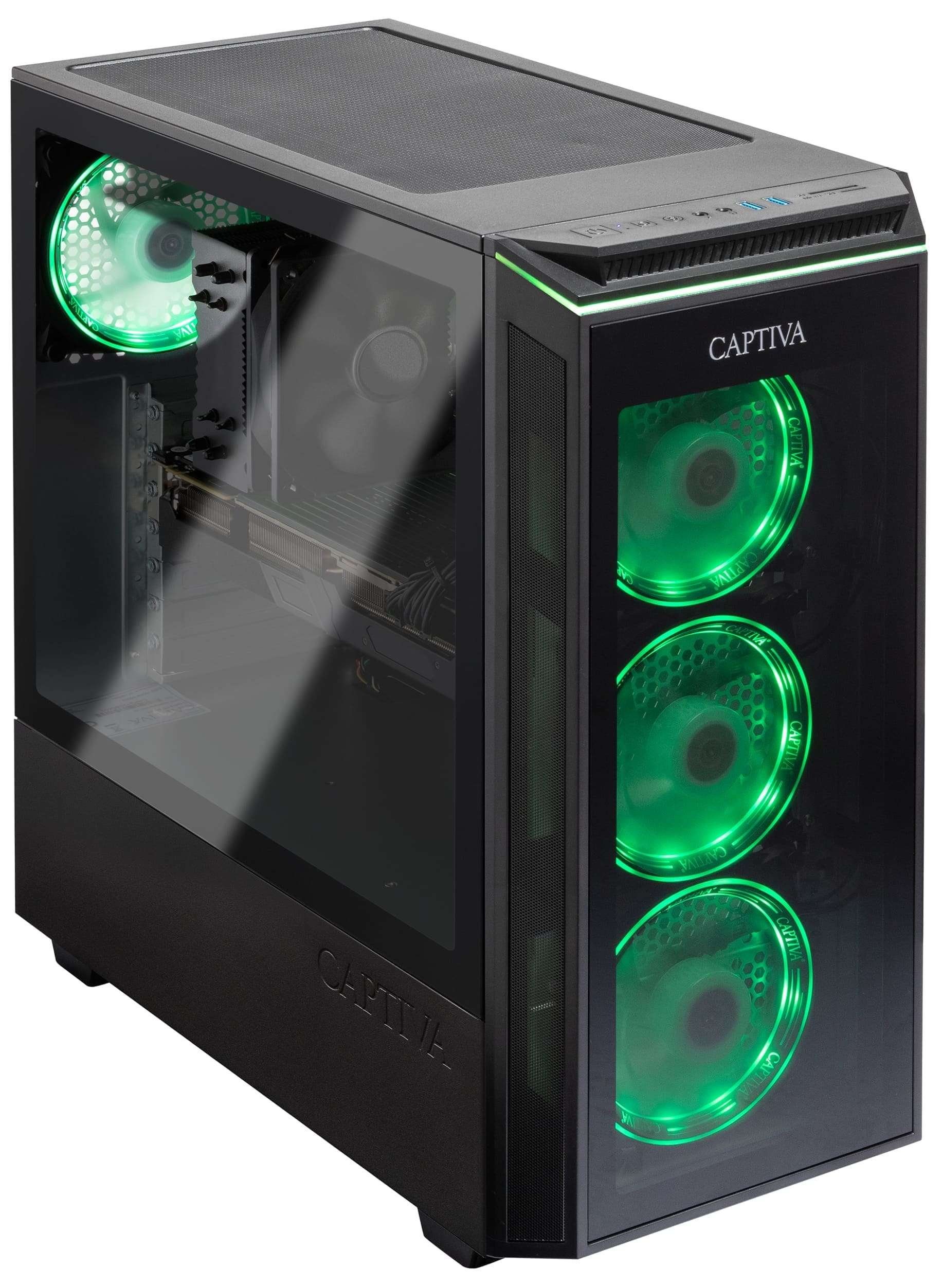CAPTIVA Advanced Gaming I77-621 Gaming-PC (Intel® Core i5 14600KF, GeForce®  RTX™ 4060 Ti, 32 GB RAM, 2000 GB SSD, Luftkühlung)