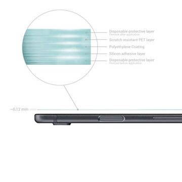 kwmobile Schutzfolie 2x Folie für Samsung Galaxy Tab S5e, Full Screen Tablet Schutzfolie - klar