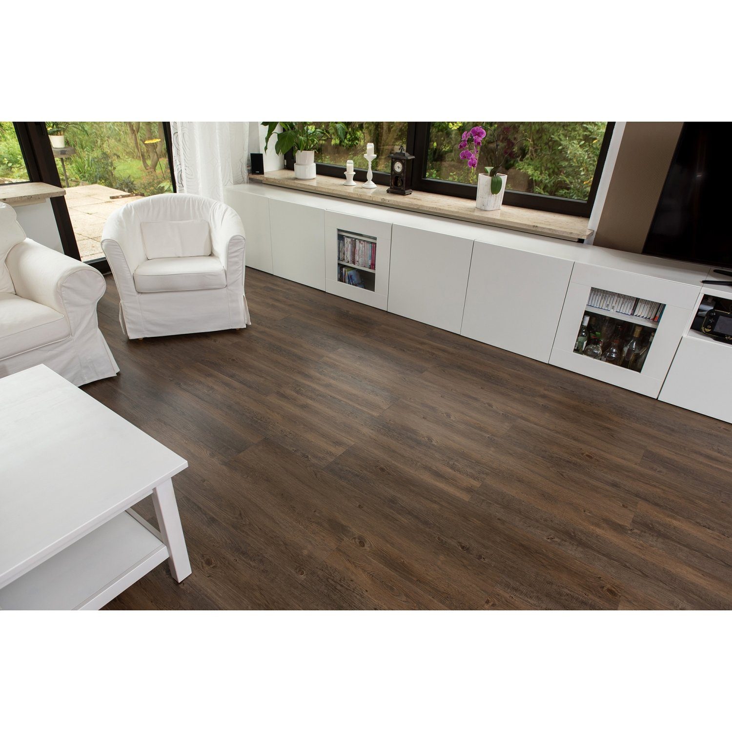STILISTA Vinyllaminat Vinyllaminat Bodenbelag Holzoptik PVC günstig online kaufen