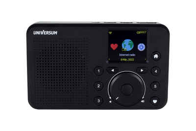 UNIVERSUM* IR 200-21 Internet-Radio (1,00 W, tragbares Radio mit Akku, MicroSD, Bluetooth und Kopfhörerausgang)