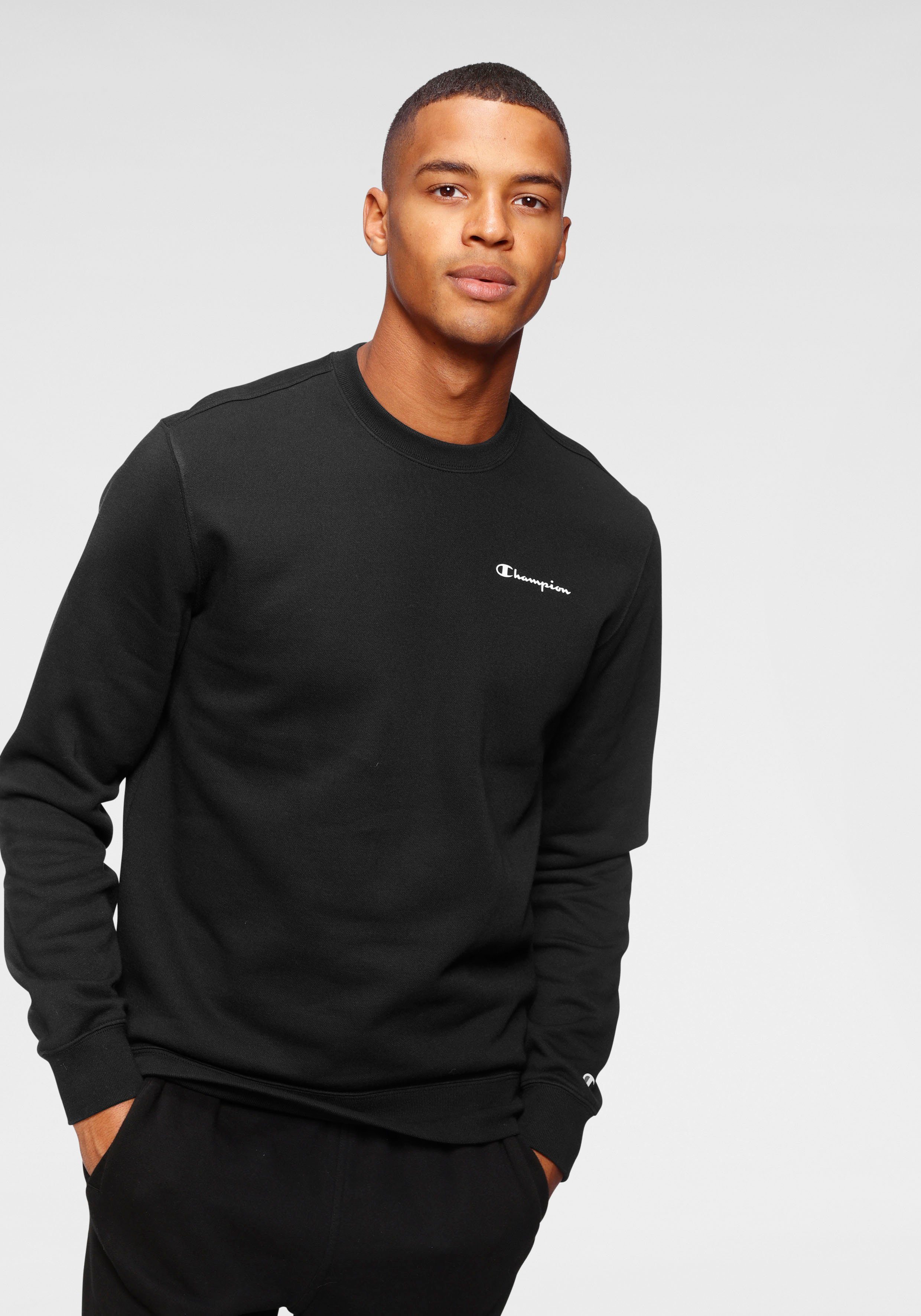 preisorientiert Champion Sweatshirt schwarz