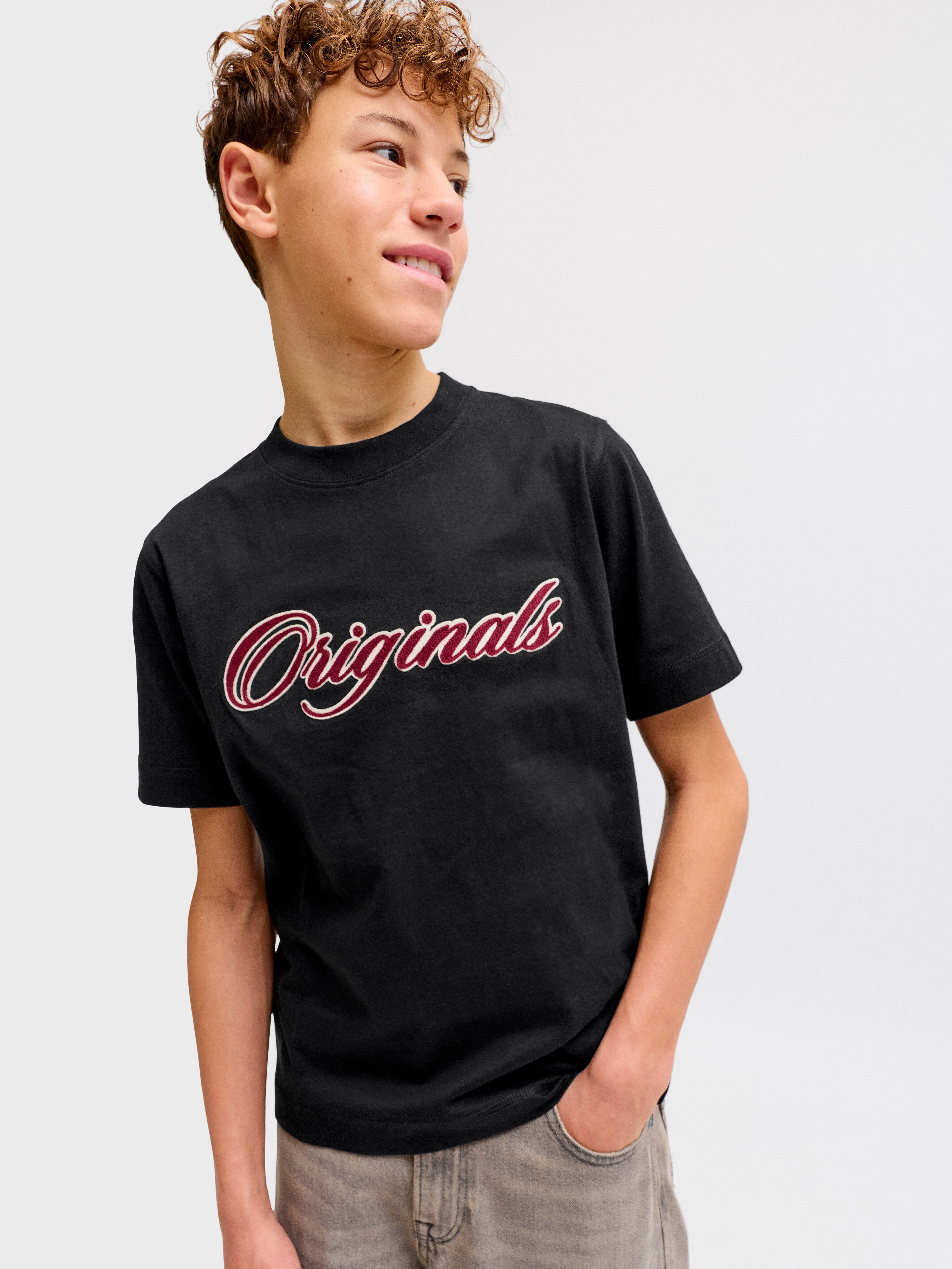 Jack & Jones Junior T-Shirt JORNANTUCKET EMB TEE SS CREW NECK JNR – Bild 2 von 5
