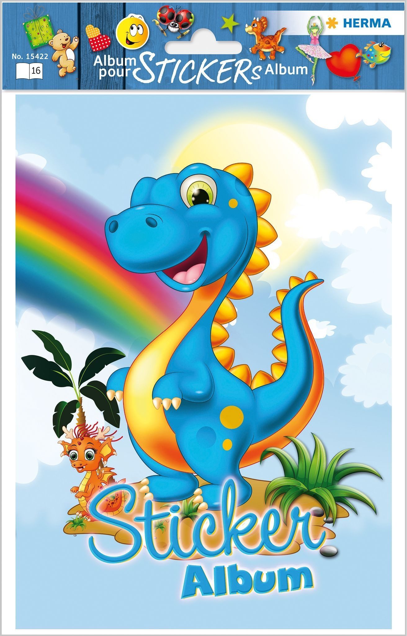 HERMA Fotoalbum Stickeralbum A5 Dino