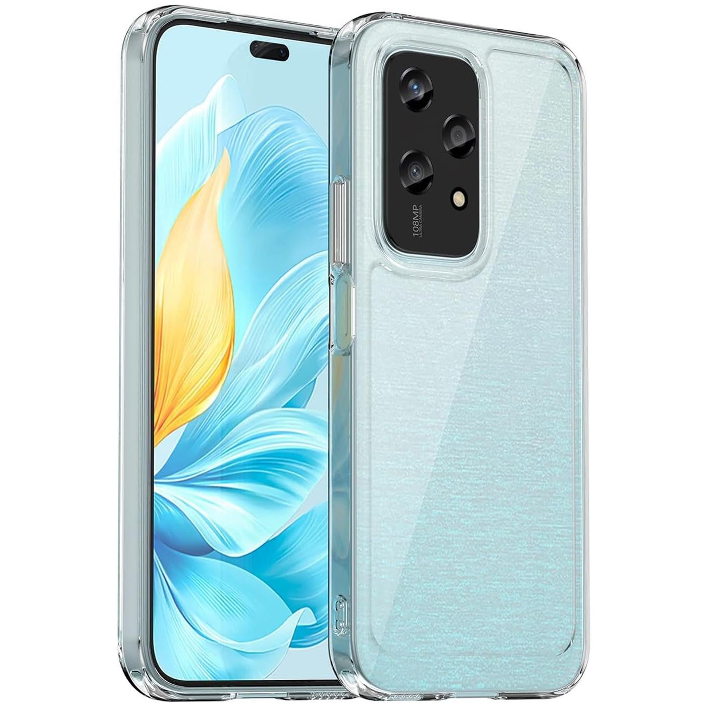 CoolGadget Handyhülle Transparent Ultra Slim Case für Honor 200 Lite 6,7 Zoll, Silikon Hülle Dünne Schutzhülle für Honor 200 Lite Hülle