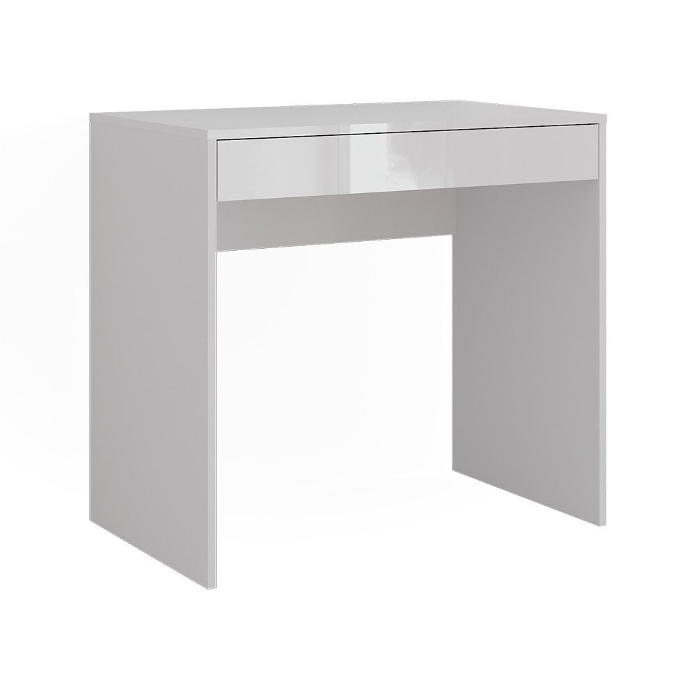Vicco Schminktisch Sherry, Weiß/Weiß Hochglanz, 81.4 cm (1-St)