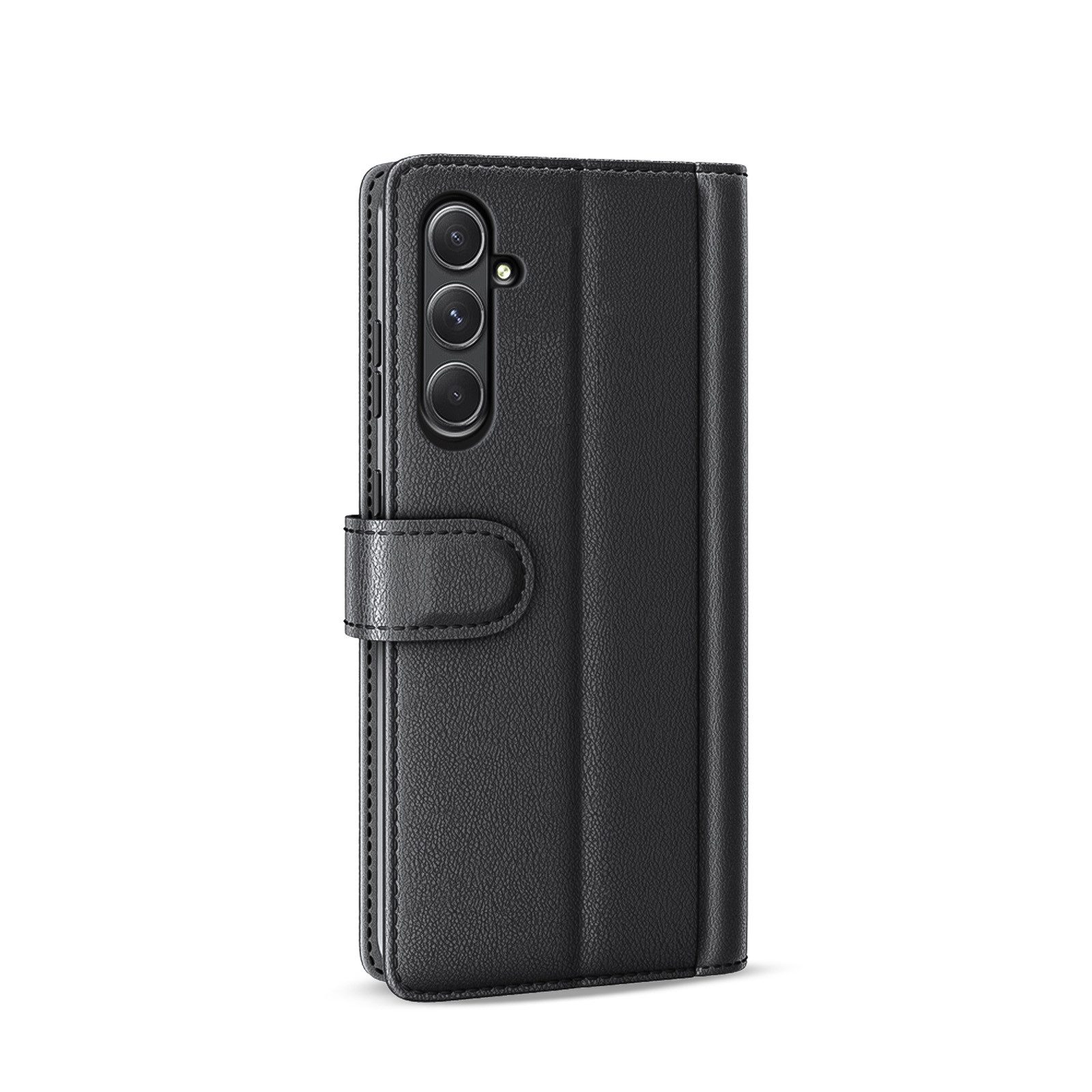 Tec-Expert Handyhülle Echtleder Hülle für Samsung Galaxy A17 6.7 Zoll, 6.7", Cover Klapphülle Case mit Kartenfächern und Geldfach aufstellbar – Bild 5 von 5