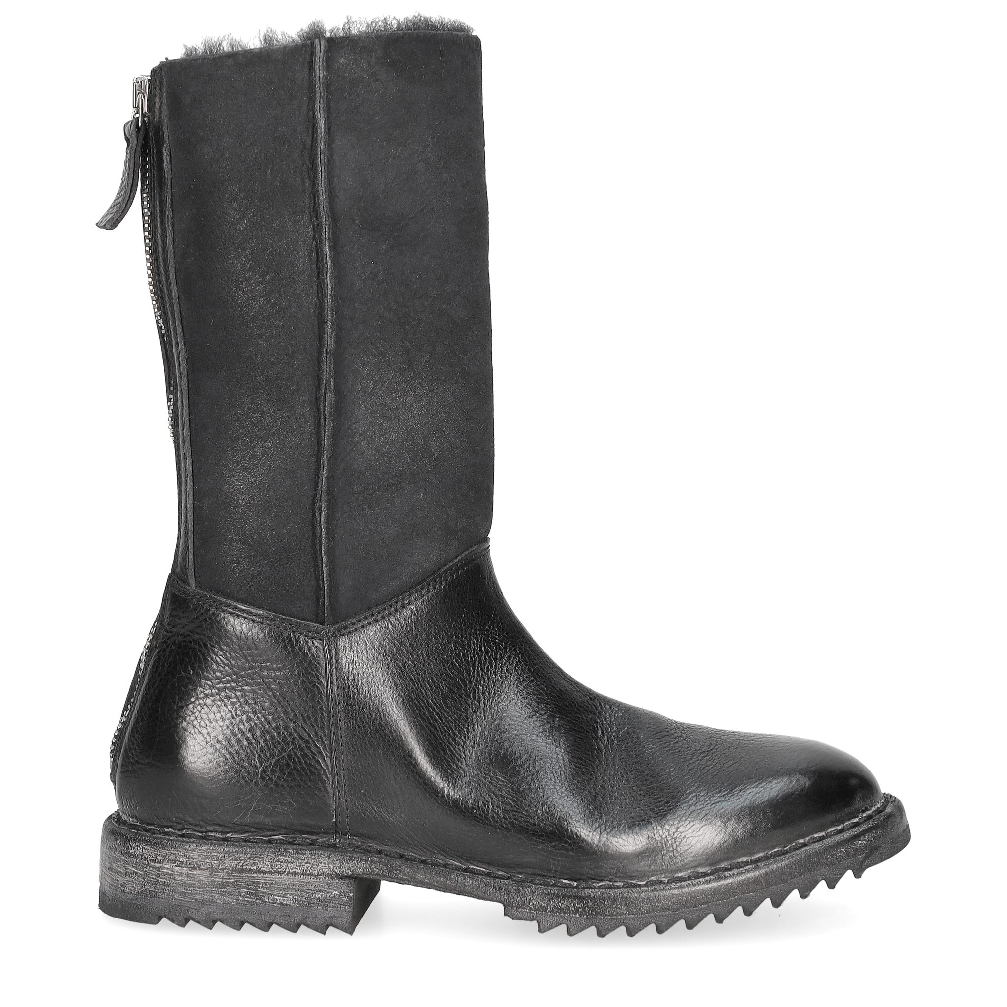 MOMA Moma 81508C-ADO NERO, Warmfutter, Stiefel, Schwarz, Damen Stiefel