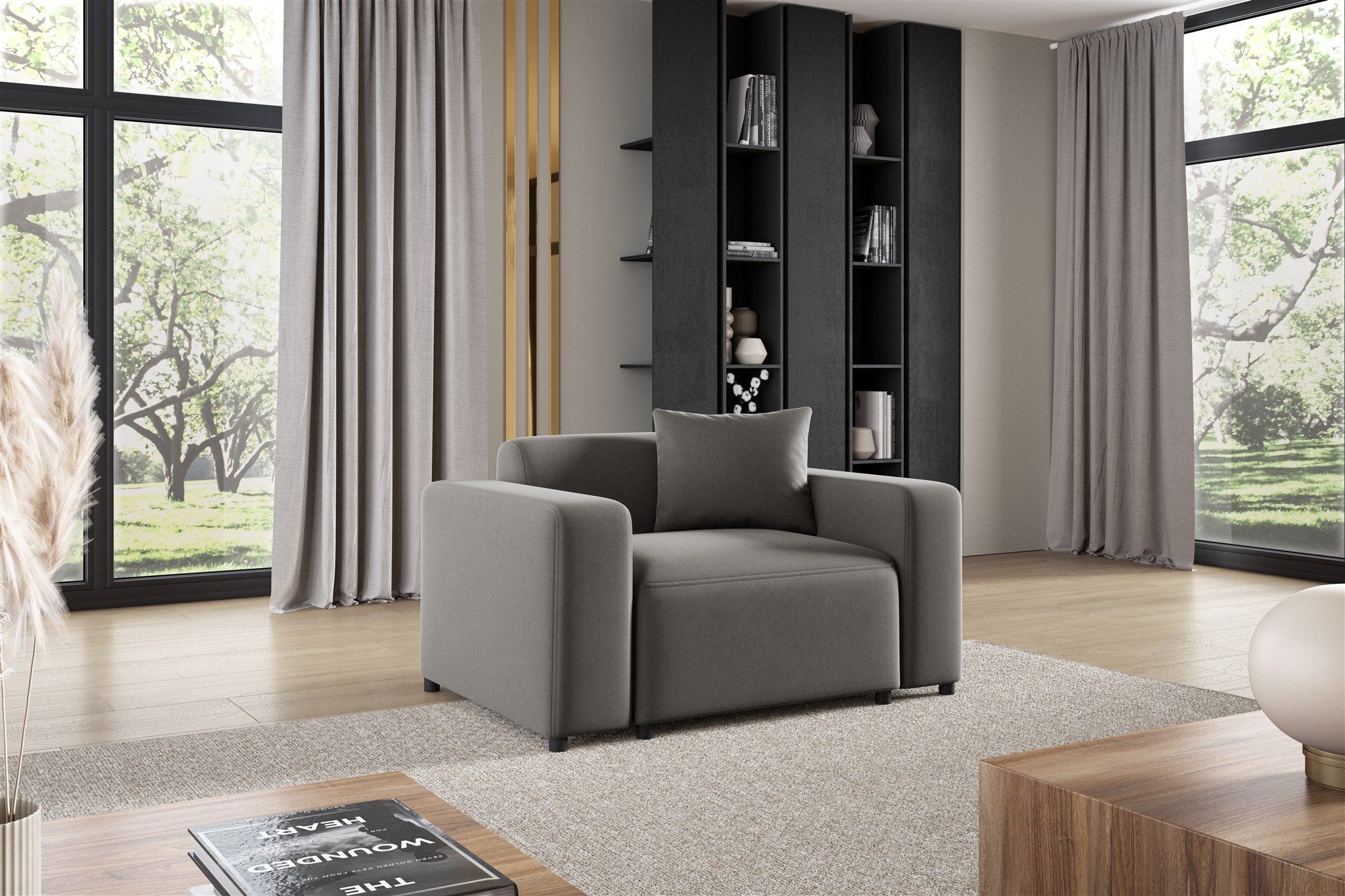 Fun Möbel Sessel Designersessel MEGAN in günstig online kaufen