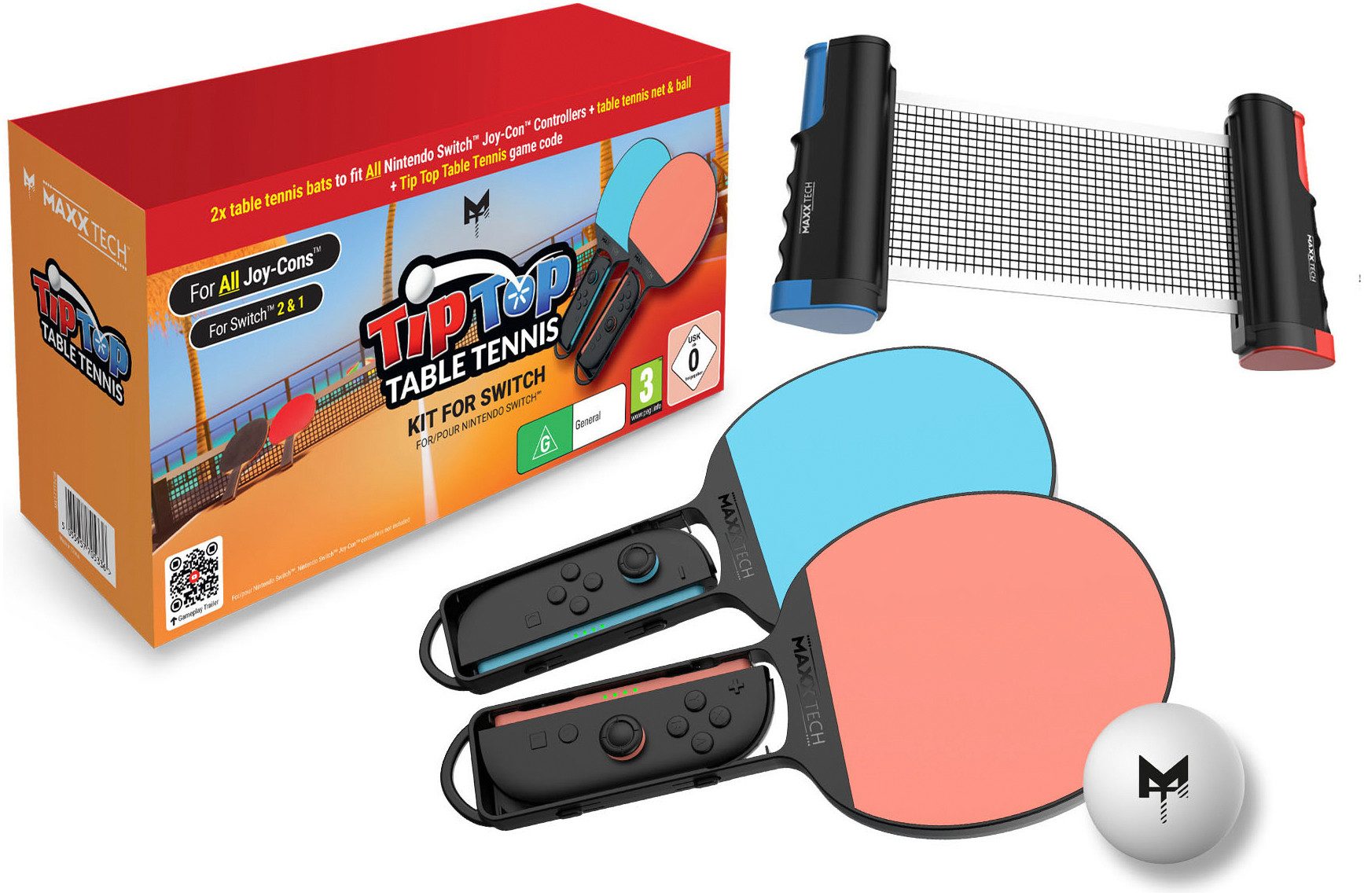 Maxx Tech Tip Top Table Tennis Nintendo Switch 2