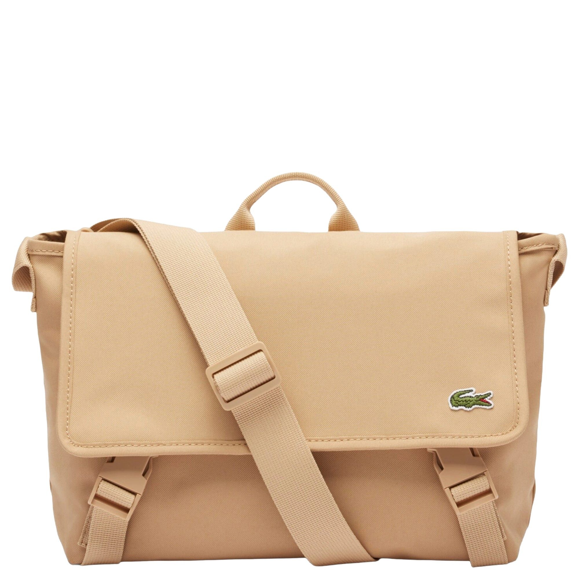 Lacoste Laptoptasche Neocroc - Messenger Bag 14" 32.5 cm (tan)