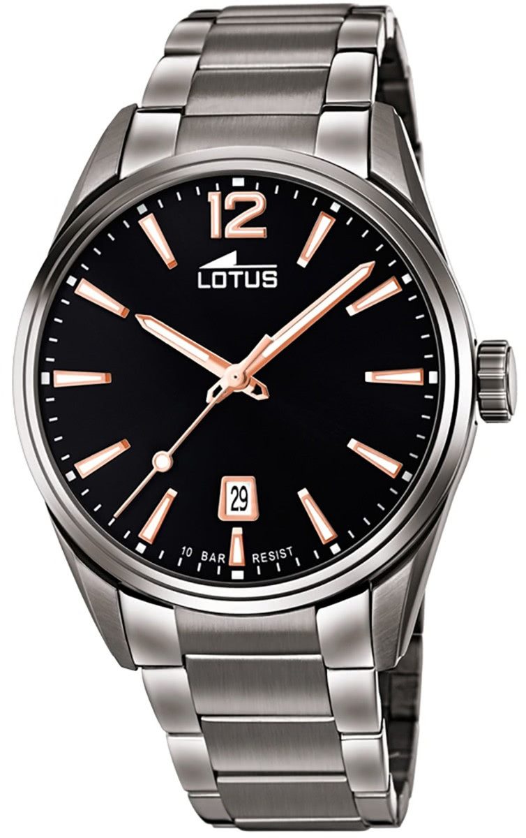 Quarzuhr LOTUS Herren Uhr Sport 18684/2 Edelstahl