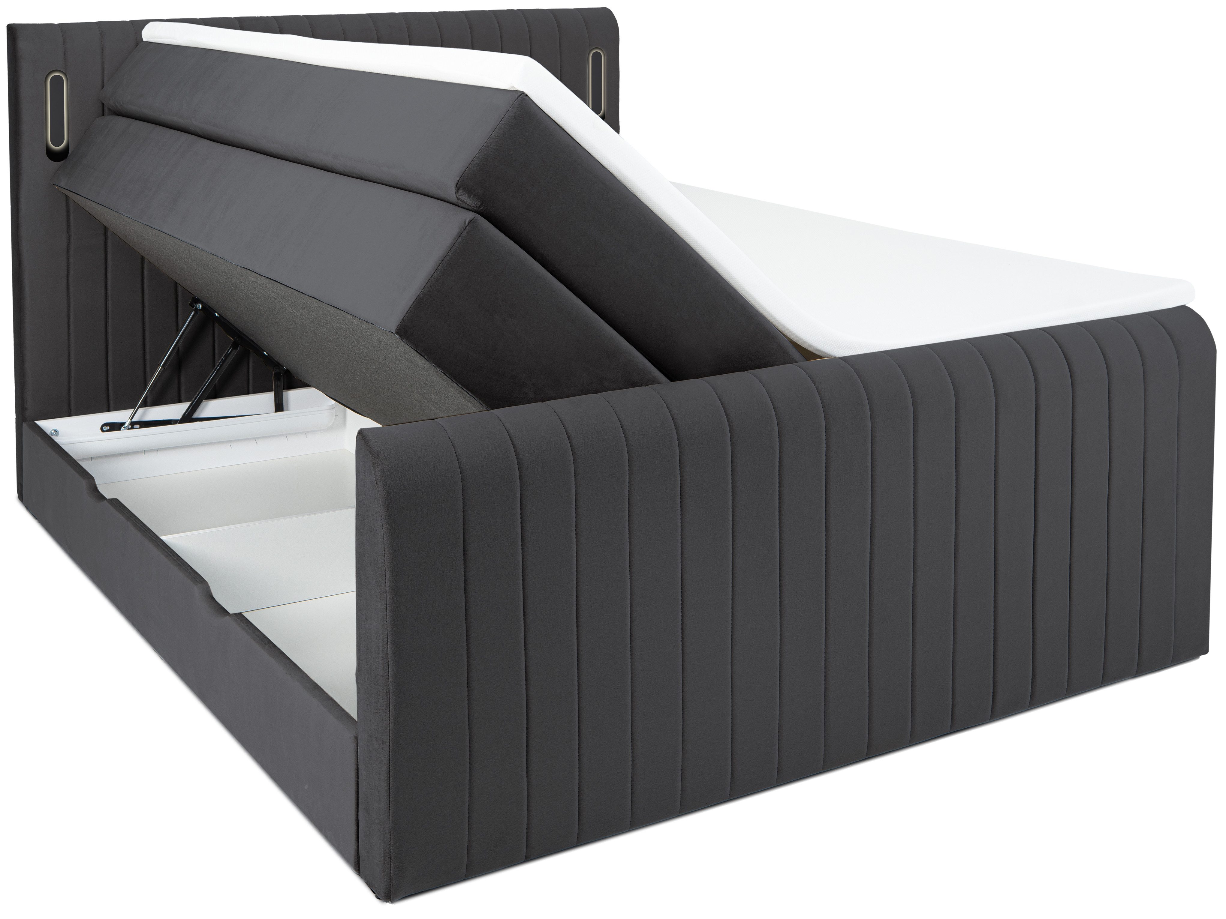 wonello Boxspringbett FLY, mit Bettkasten und günstig online kaufen