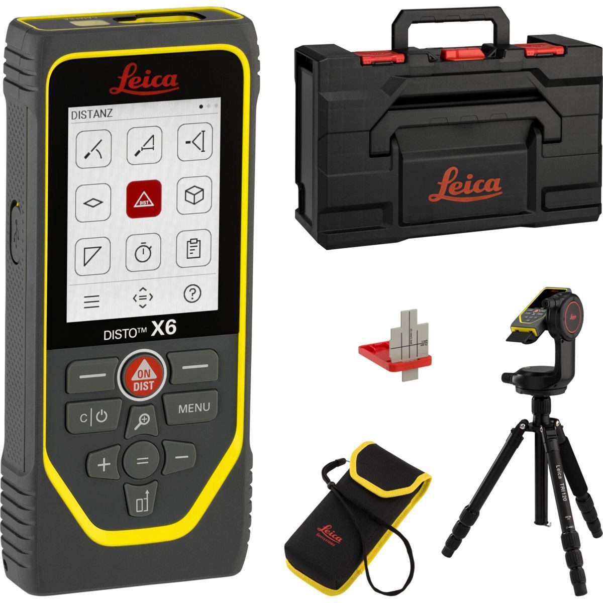 Leica Entfernungsmesser DISTO X6 P2P Package Laser-Entfernungsmesser