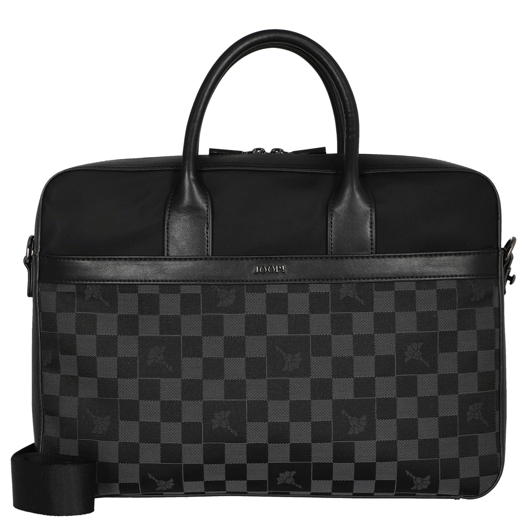 JOOP! Aktentasche Scacchi Pandion - Aktentasche 39 cm (schwarz)