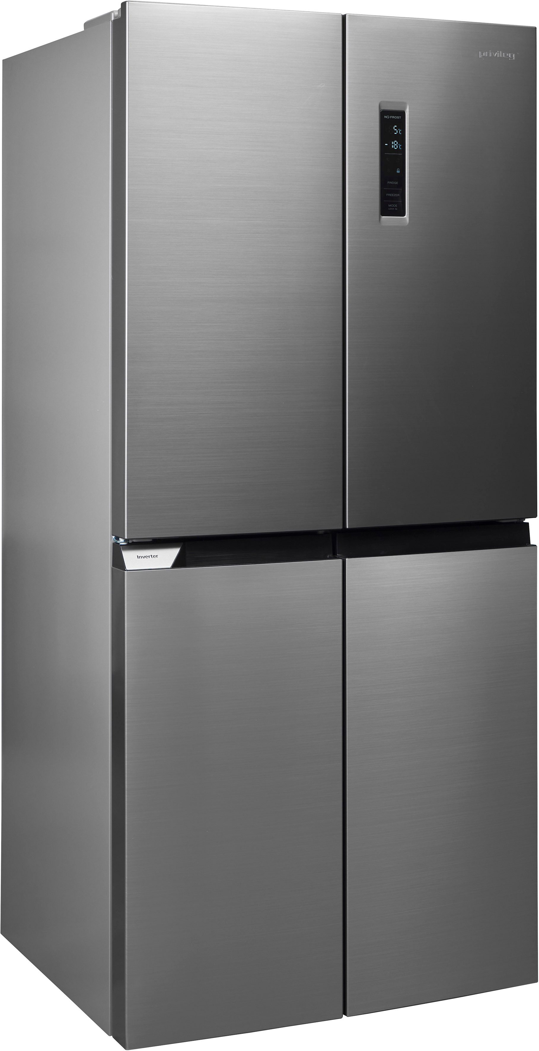 Privileg Multi Door PRGF 6421 XP4E, 180 cm hoch, 79,5 cm breit, Total NoFrost & On-Door Display – Kühlen intelligent