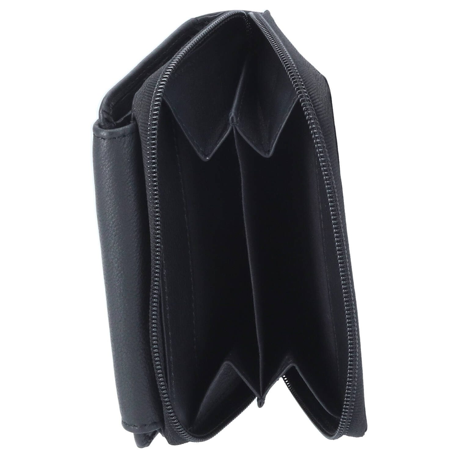 The Skandinavian Brand Geldbörse The Skandinavian Brand Leder Geldbörse - Black