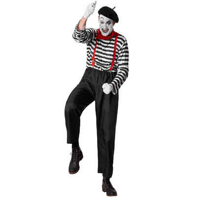 dressforfun Clown-Kostüm »Herrenkostüm Klassischer Pantomime«