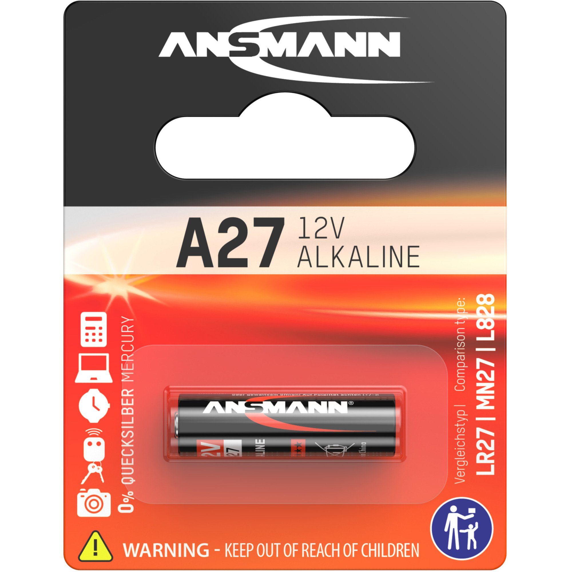 Ansmann A27, ANSMANN® Batterie Batterie