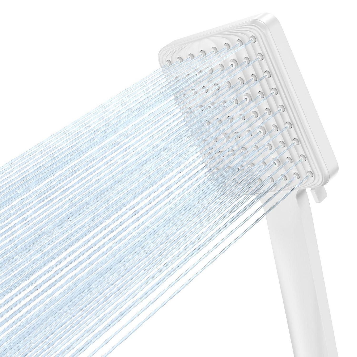 LuxusKollektion Regenduschkopf Duschkopf Regendusche groß 6 Strahlarten Hochdruck sparsam Einhand