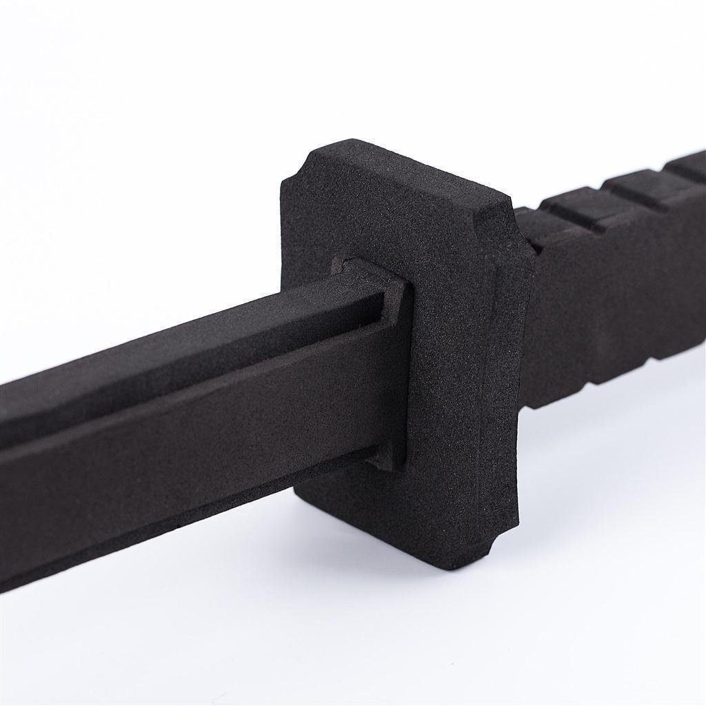 Katara Partyanzug Ninja-Krieger Schaumstoffschwert 55cm Kinderkostüm, ungefährlich und biegsam, Moosgummi, Waffen, Karneval, Katana