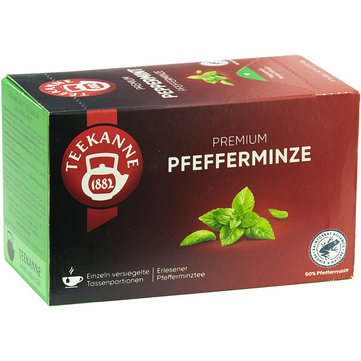 TEEKANNE Tee Pfefferminztee, 20 Beutel, Kräutertee
