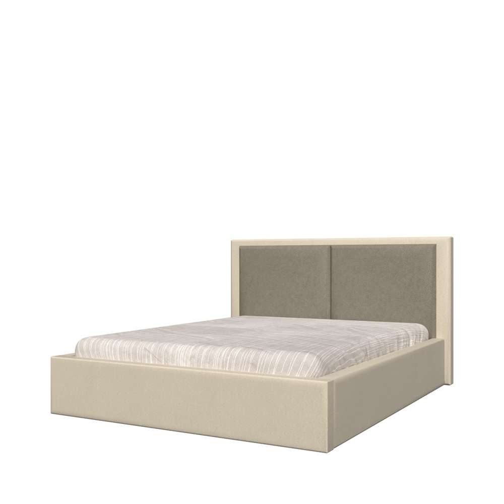 OTTO home Bettgestell Opera, 160 oder 180 x 200 cm Liegefläche, mit Lattenrost, Bettkasten, Gasdruckfeder, gepolstertes Kopfteil