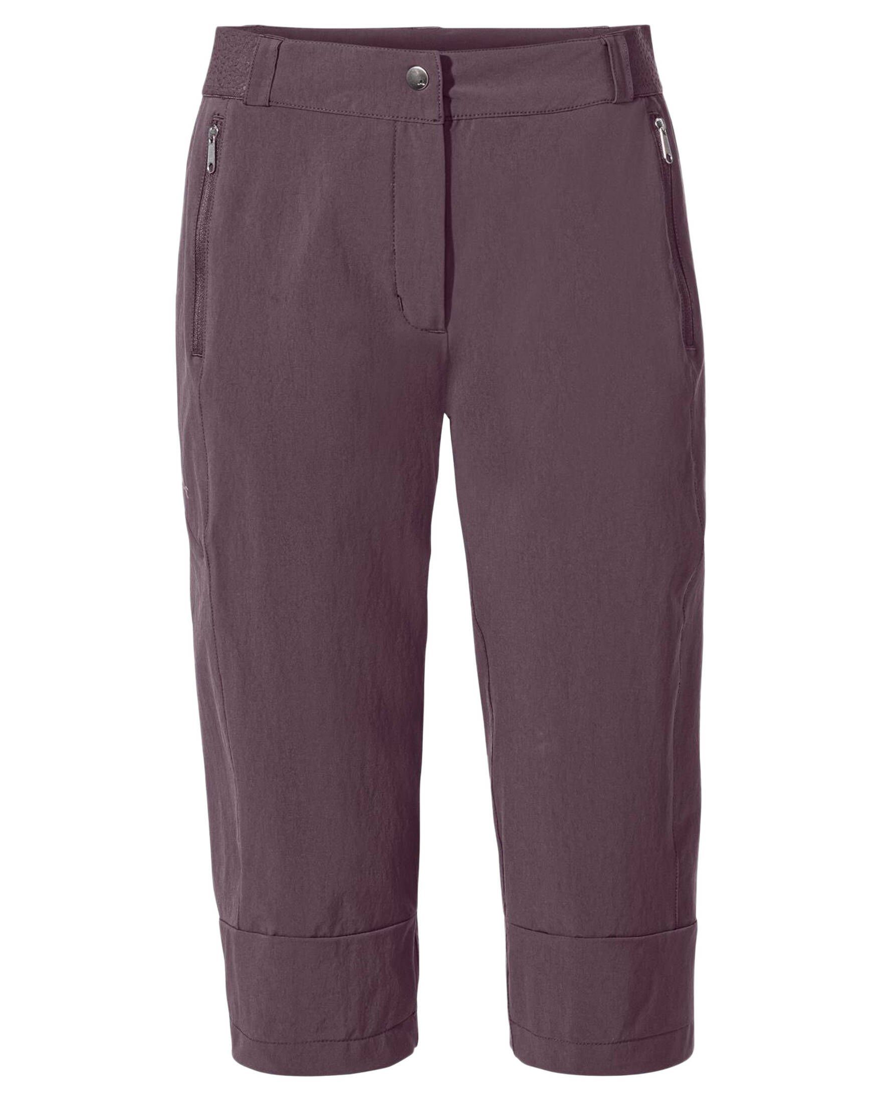 VAUDE Outdoorhose (317) (1-tlg) brombeer