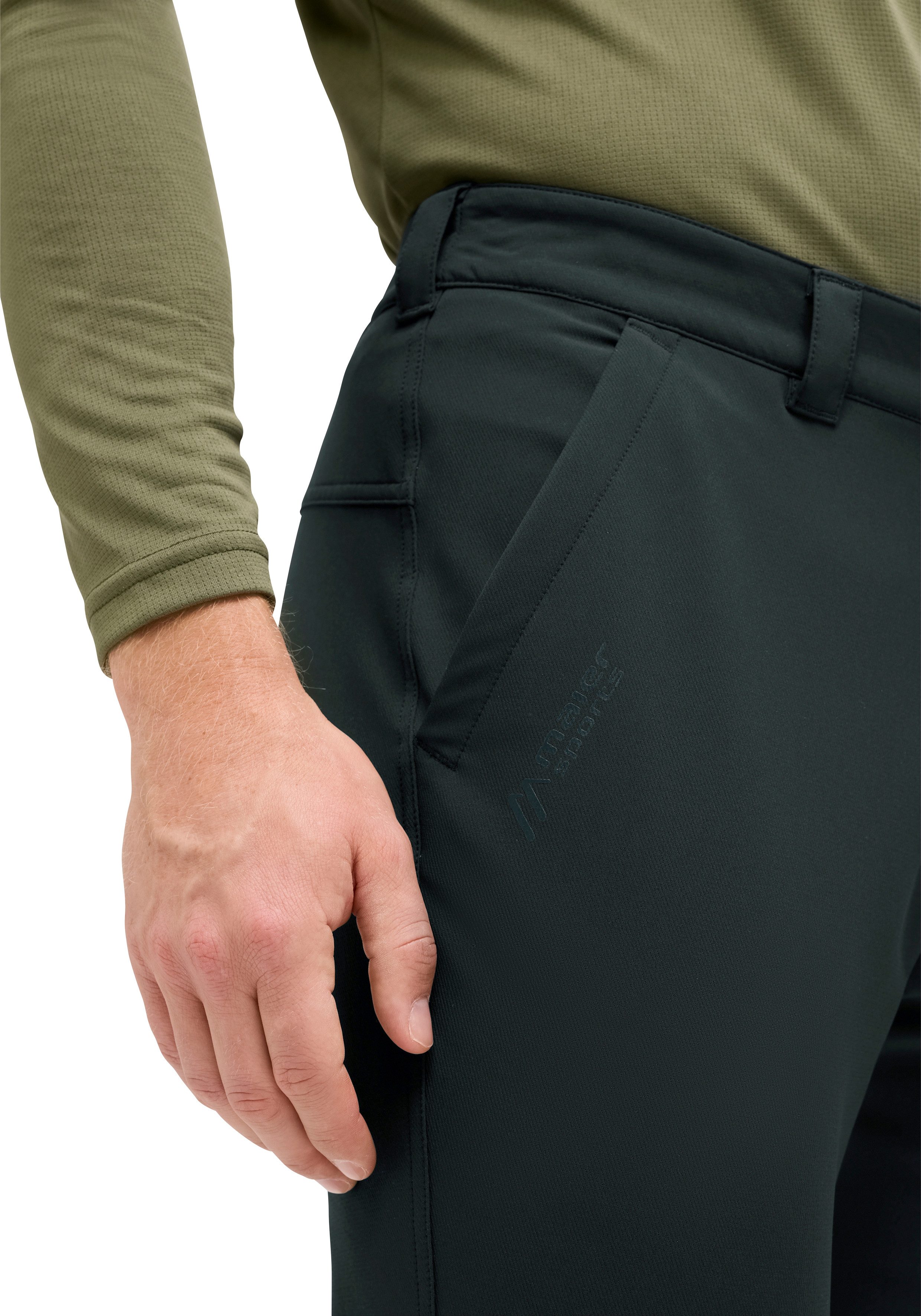 Maier Sports Outdoorhose Essential Flex M Herren Winter Wanderhose, atmungsaktive Funktionshose, Regular Fit – Bild 5 von 5