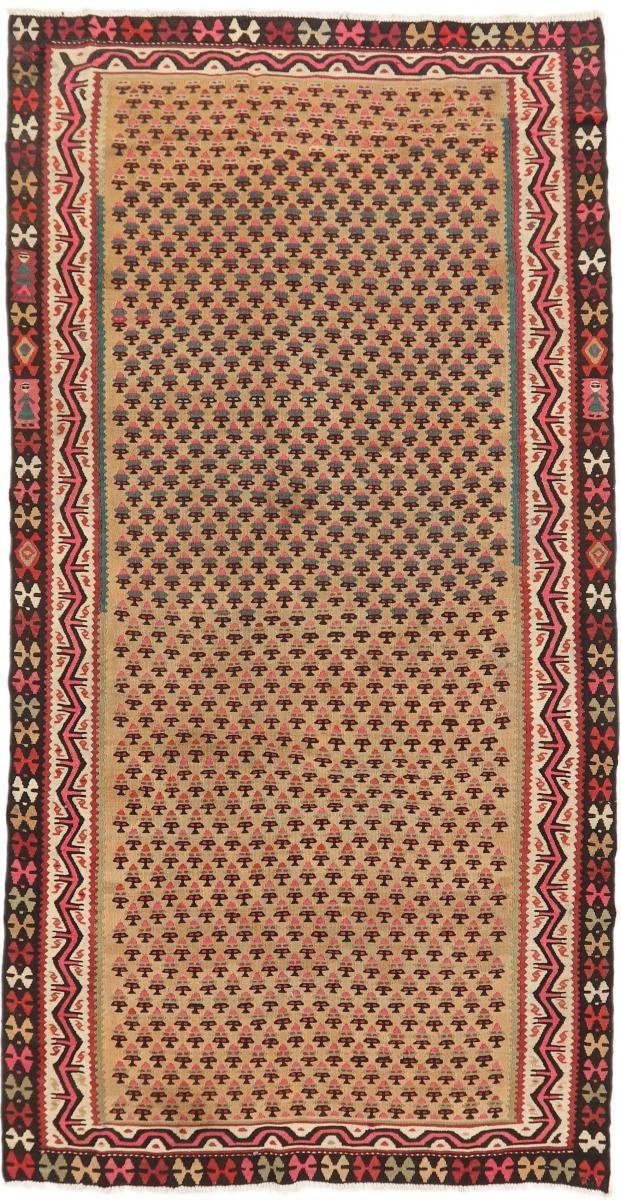 Orientteppich Kelim Fars Azerbaijan Antik 156x198 Handgewebter Orientteppich, Nain Trading, rechteckig, Höhe: 4 mm