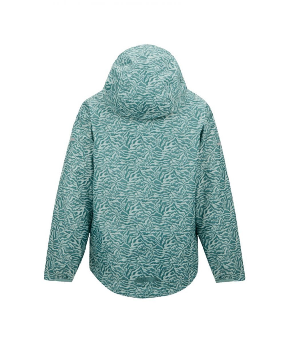 Regatta Outdoorjacke Jacke Kinder PrintedLeverII Kids Waterproof Shell