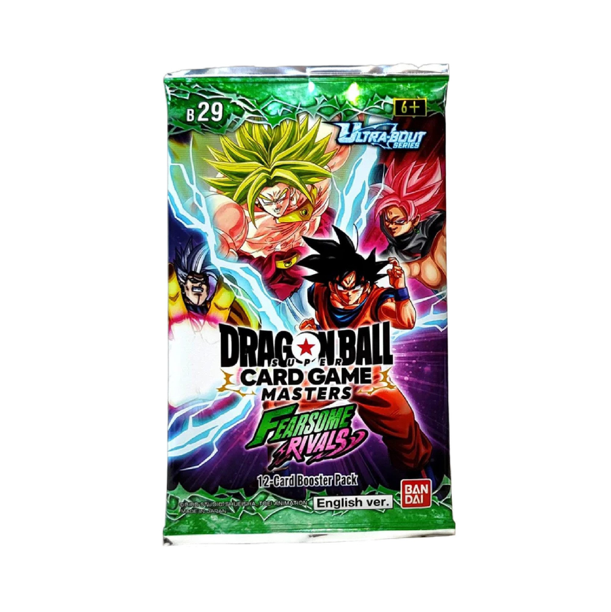 Bandai Sammelkarte Dragon Ball Super-Ultra-Bout Series 2 B29 Booster