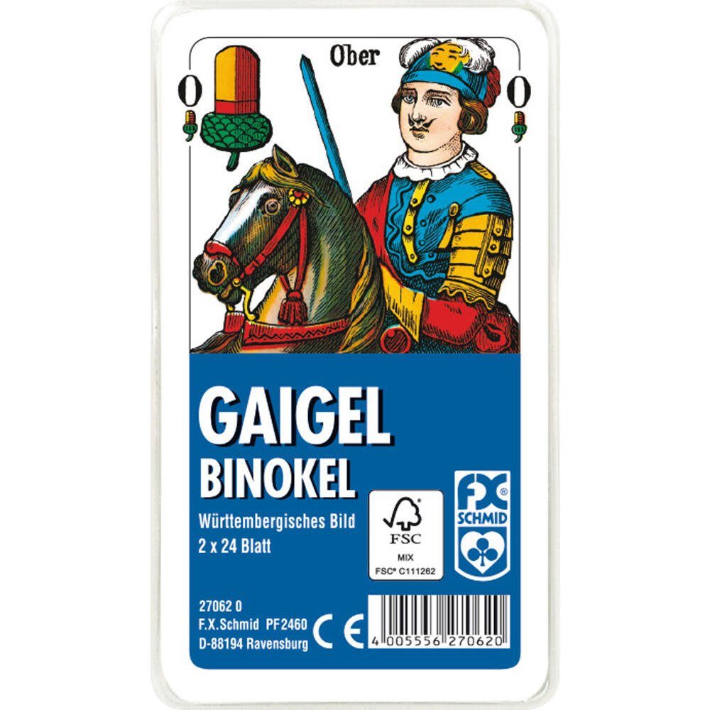 Ravensburger Spiel FX Schmid Gaigel Binokel Württembergisches Bild