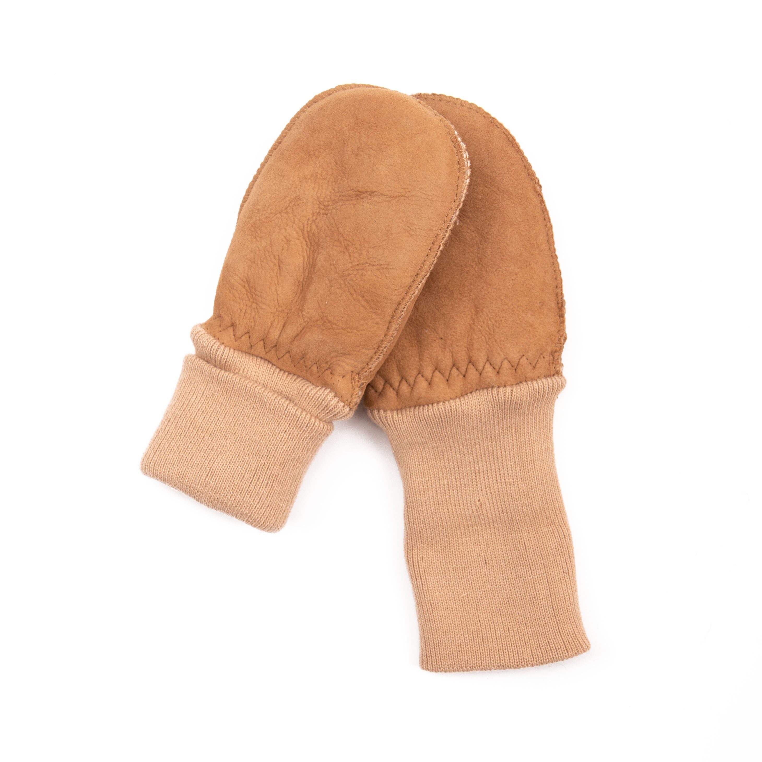 Hand Gewand by Weikert Fäustlinge Muckel - Baby Fäustling aus Merino Lammfell mit Lammfell-Fütterung