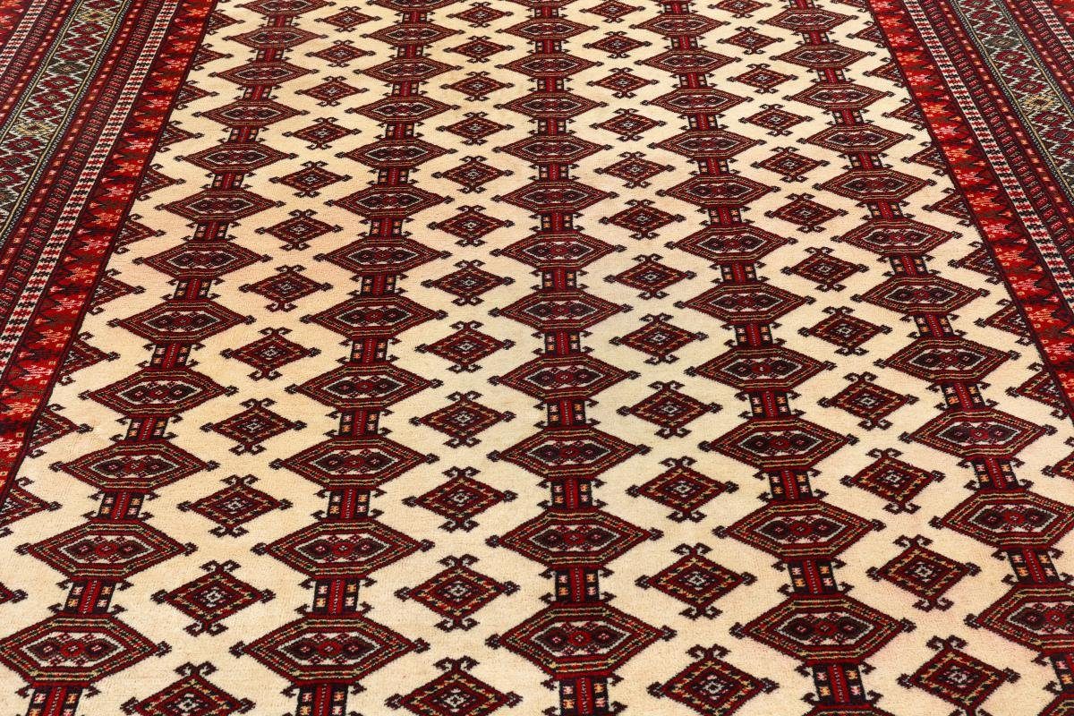 Orientteppich Orientteppich Perserteppich, rechteckig, Nain Handgeknüpfter Turkaman Trading, Höhe: 6 mm 205x290 /