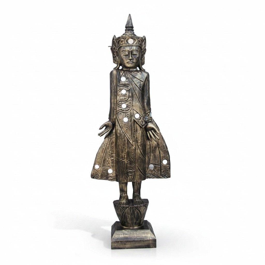 Xlmoebel Buddhafigur Buddha Deko Figur Statue 104 cm Skulptur Neu (B11) (1 St., 104 cm), Made in Europa