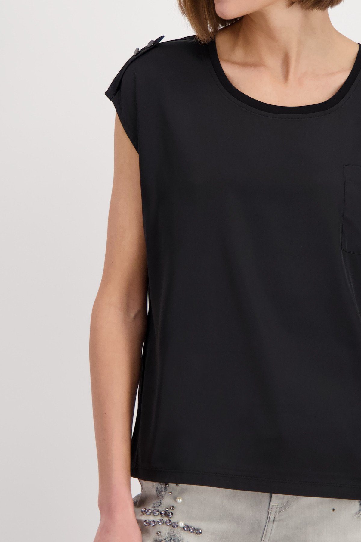999 schwarz T-Shirt Monari