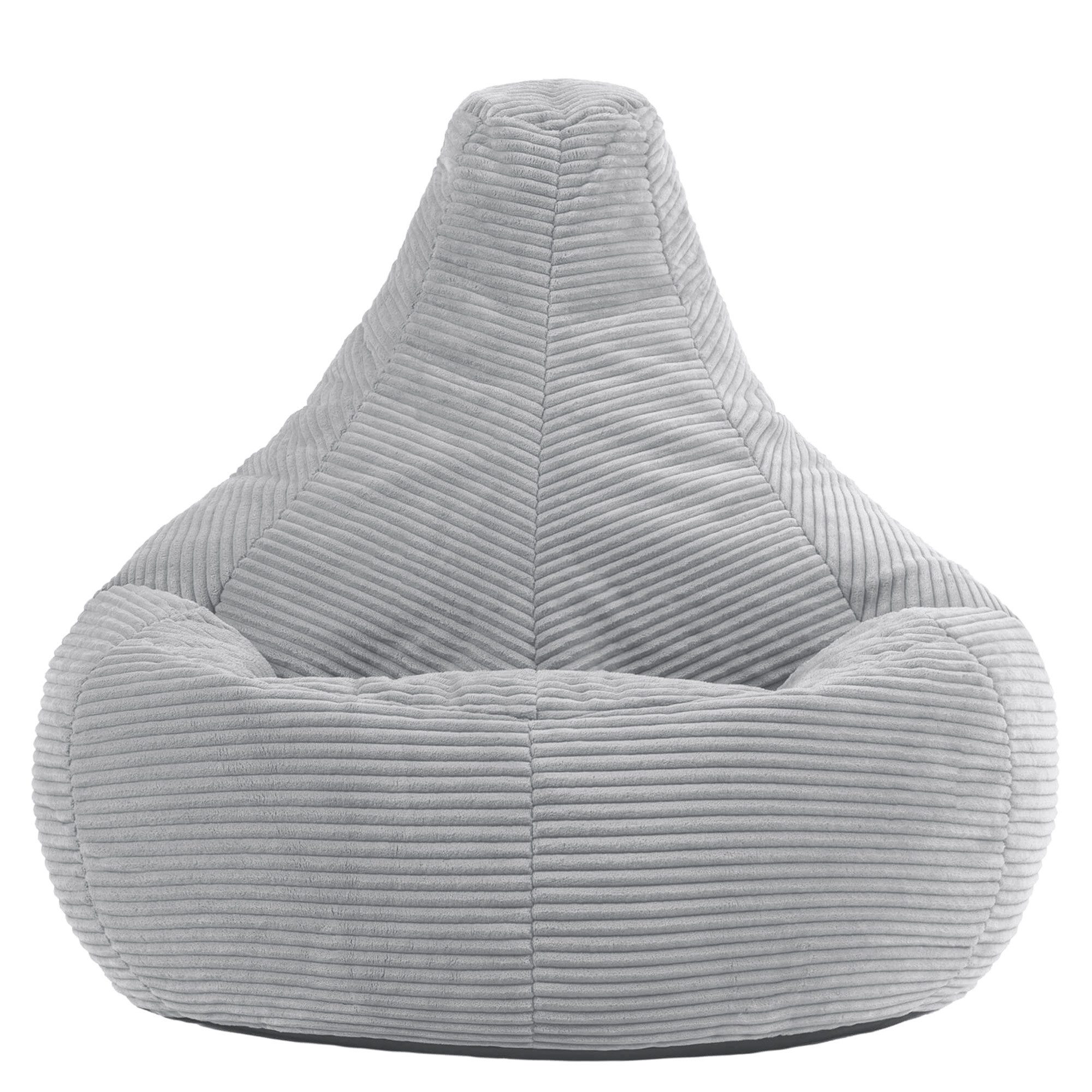 icon Sitzsack Sessel mit Rückenlehne aus Cord „Dalton“, Sitzsack XXL, Gaming Sitzsack, Made in Germany, Erwachsene & Kinder – Bild 4 von 5