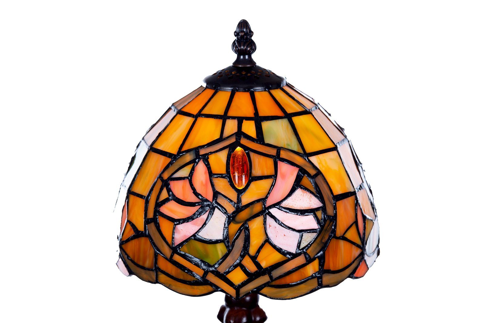 BIRENDY Dekorationslampe Motiv Tiffany Stehlampe Lampe Muster Tischlampe Mosaik Ti153