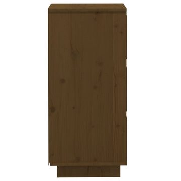 vidaXL Sideboard Sideboard Honigbraun 32x34x75 cm Massivholz Kiefer (1 St)