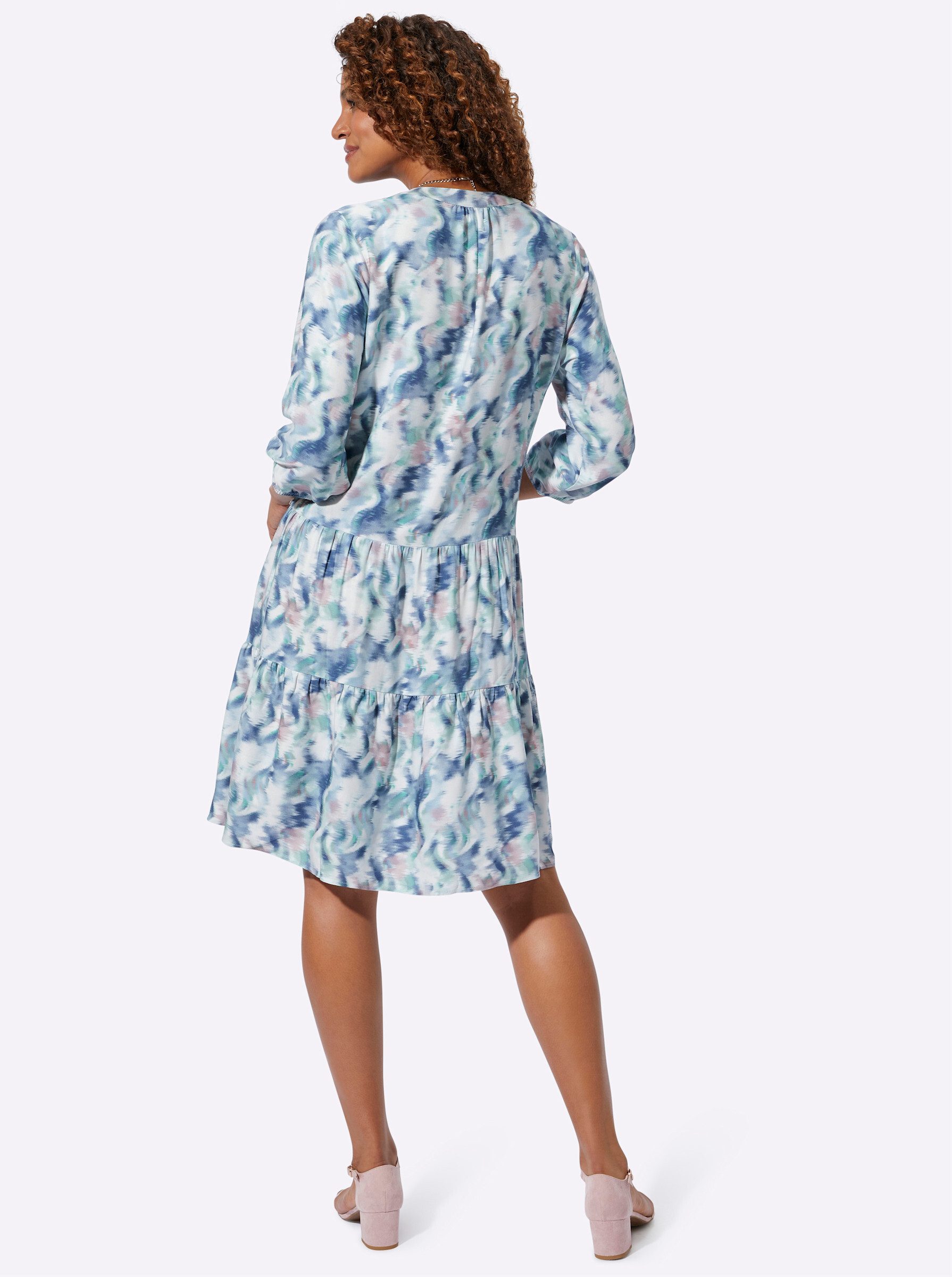 Witt Etuikleid Druck-Kleid 3/4-Arm günstig online kaufen
