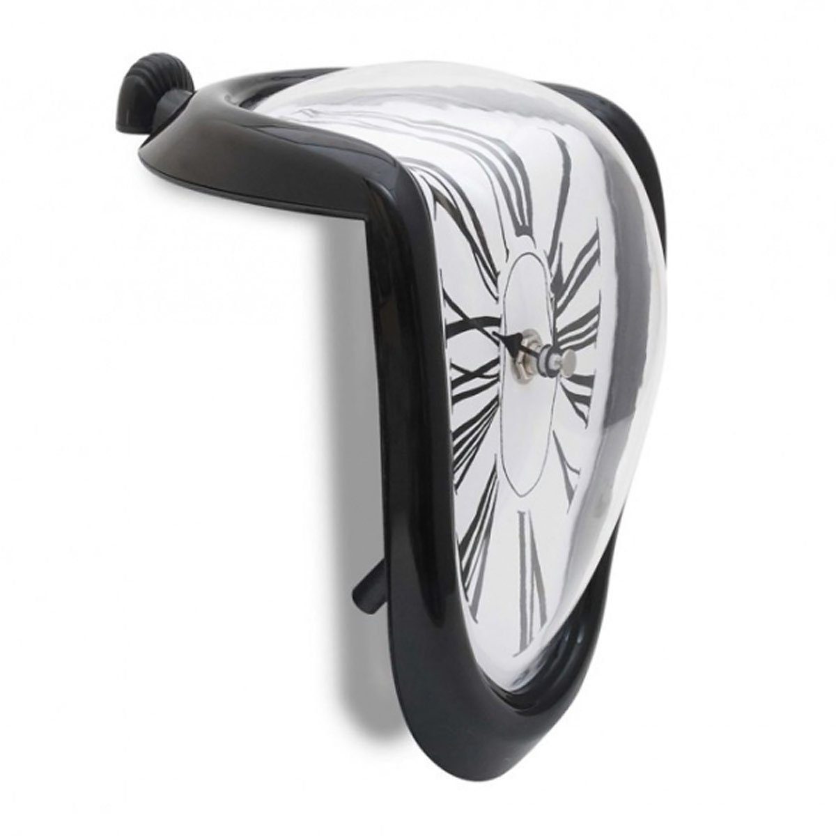 Goods+Gadgets Wanduhr Wanduhr Schmelzende Uhr – Surrealistische Dalí Stil Wanduhr Dekor (Zerfließende Wanduhr Melting Clock im Dali Stil)