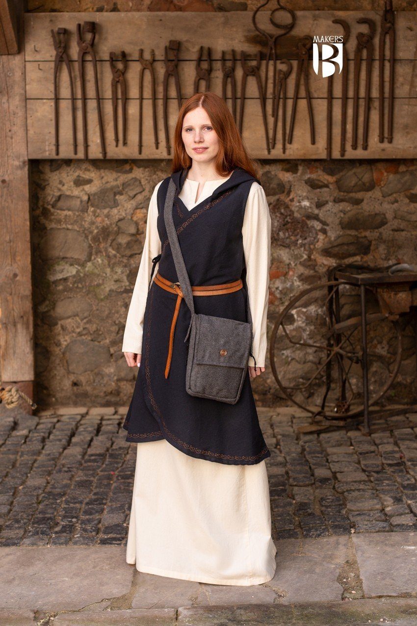 Burgschneider Ritter-Kostüm Mittelalter Tasche oder Beutel Juna Wolle