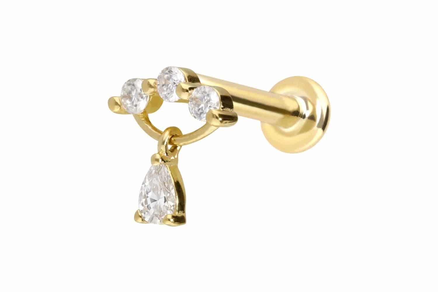 14 Karat-Goldfarben