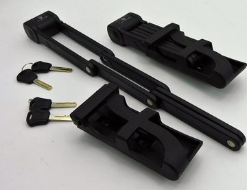 M-Wave Faltschloss, 2x Dickes starkes F 875/6 Twin 875 mm 4x Schlüssel