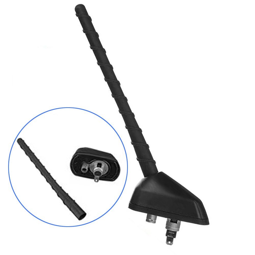 Bolwins R15C Auto Dachantenne Radioantenne Radio passend für Hondai Toyota KIA Dachantenne (FM / AM, für Auto (PKW Dach), Verstärkung: 20 dB), integrierter Antennenverstärker (Phantomeinspeisung)